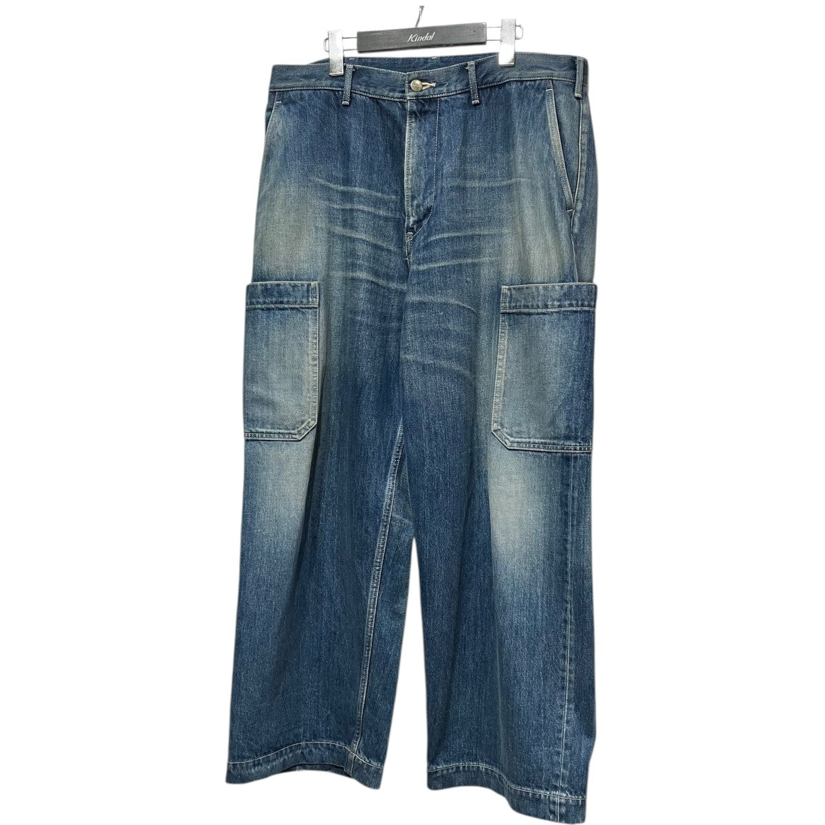 Selvage Denim Cargo PantsカーゴデニムパンツGM233-40182DB