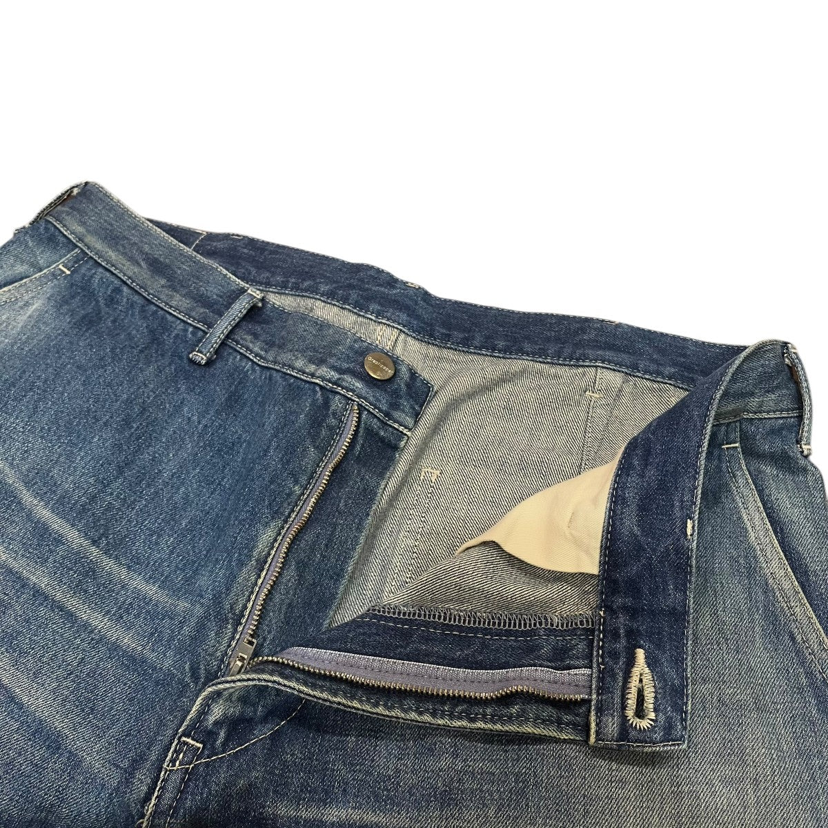 Selvage Denim Cargo PantsカーゴデニムパンツGM233-40182DB