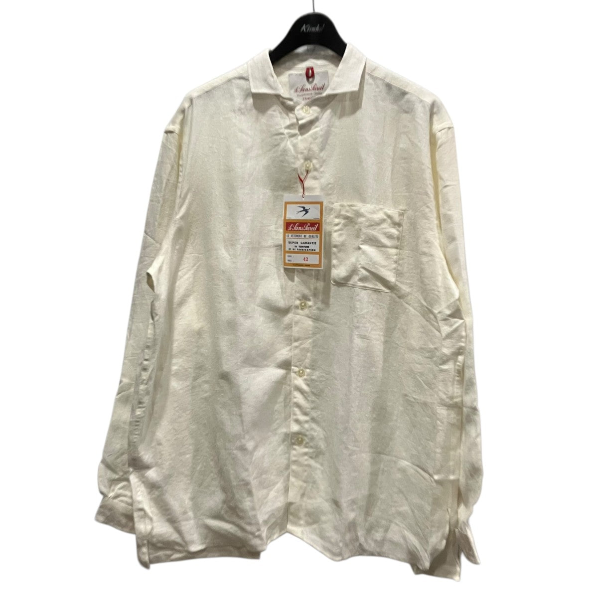 Le Sans Pareil リネンシャツLSP-11U-221020 古着・中古-1枚目のアイテム画像