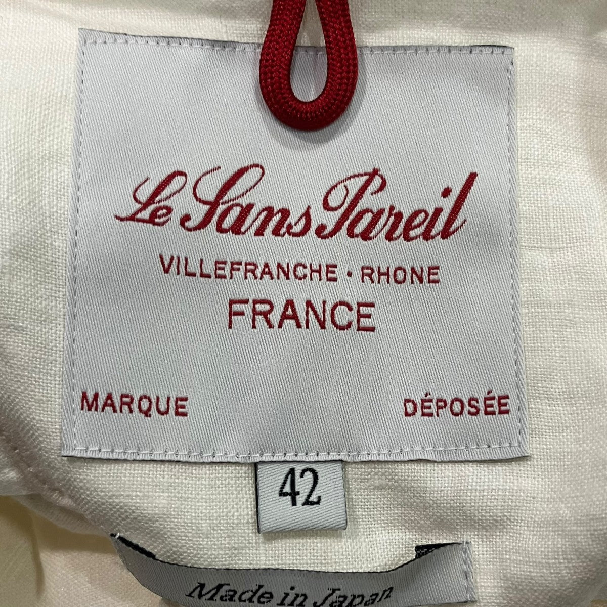 Le Sans Pareil リネンシャツLSP-11U-221020 古着・中古-5枚目のアイテム画像