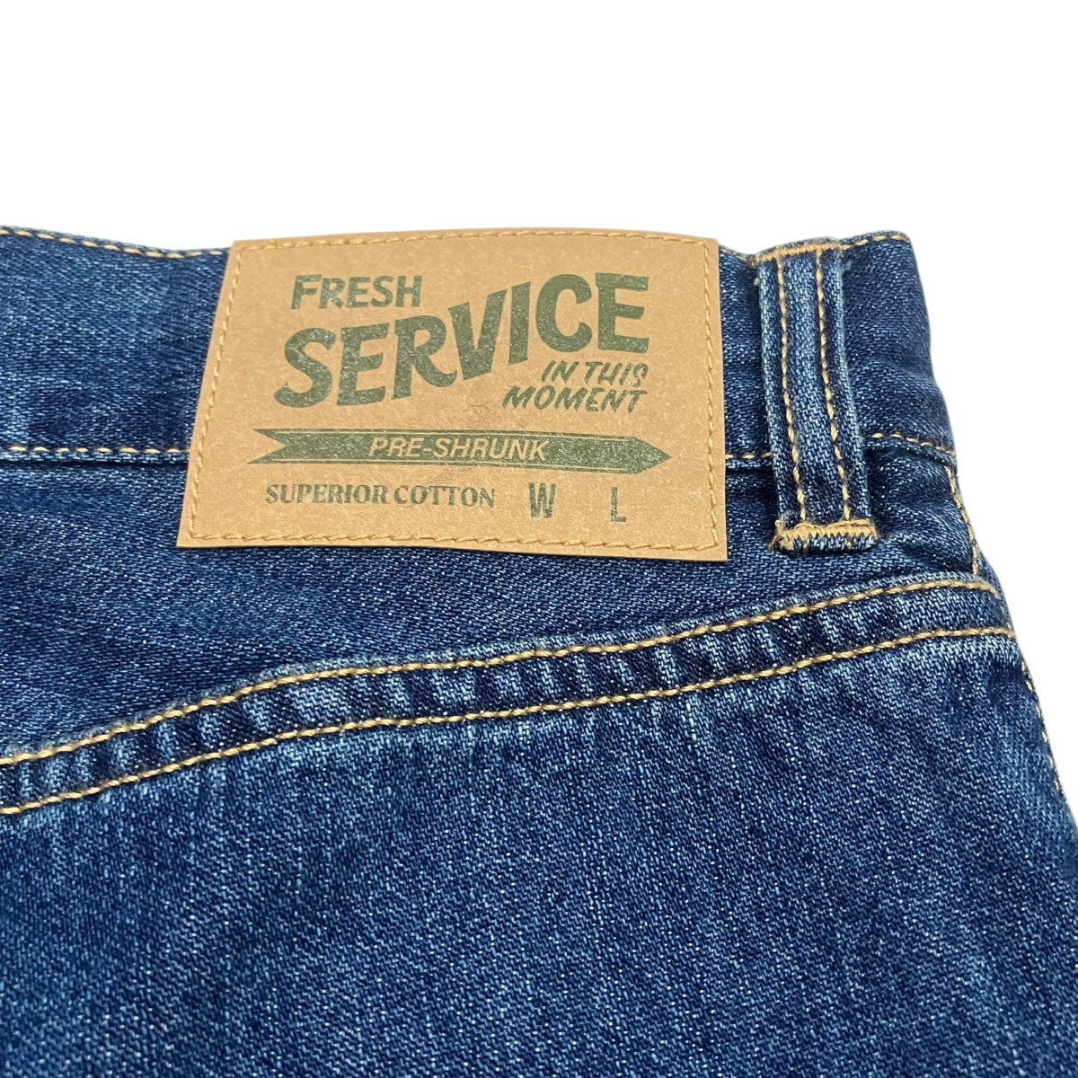 FreshService 25SSCORPORATE DENIM FIVE POCKET PANTSライトオンスデニムパンツFSC251-40170FB 古着・中古-5枚目のアイテム画像
