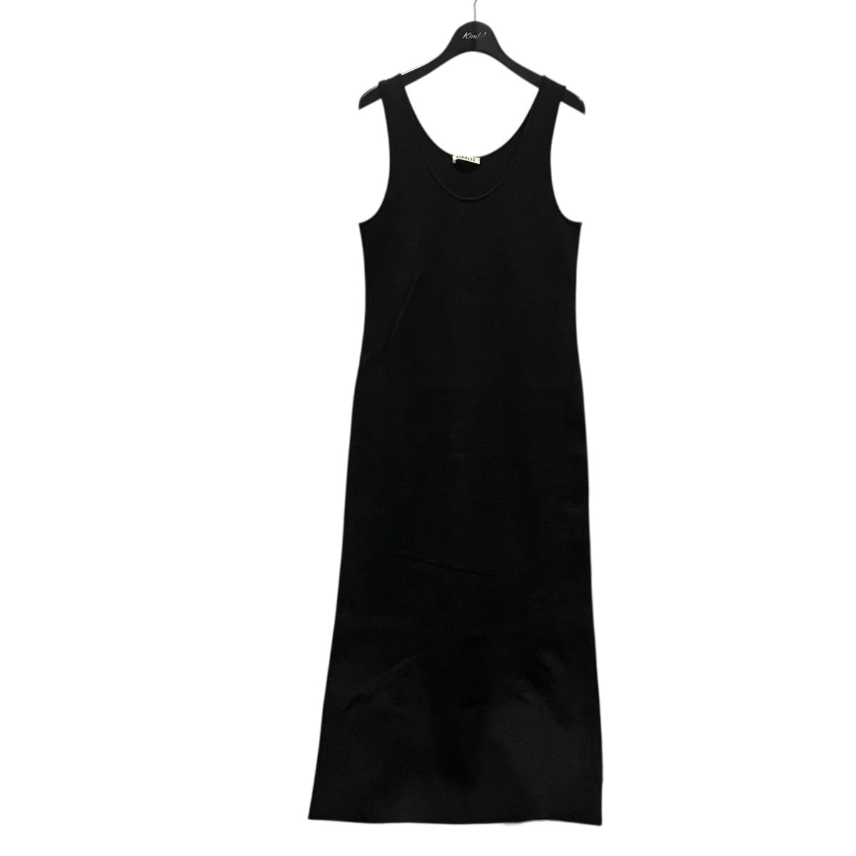 25SSCOTTON SILK STRETCH DOUBLE FACE KNIT DRESSノースリーブワンピースA25SD03WF