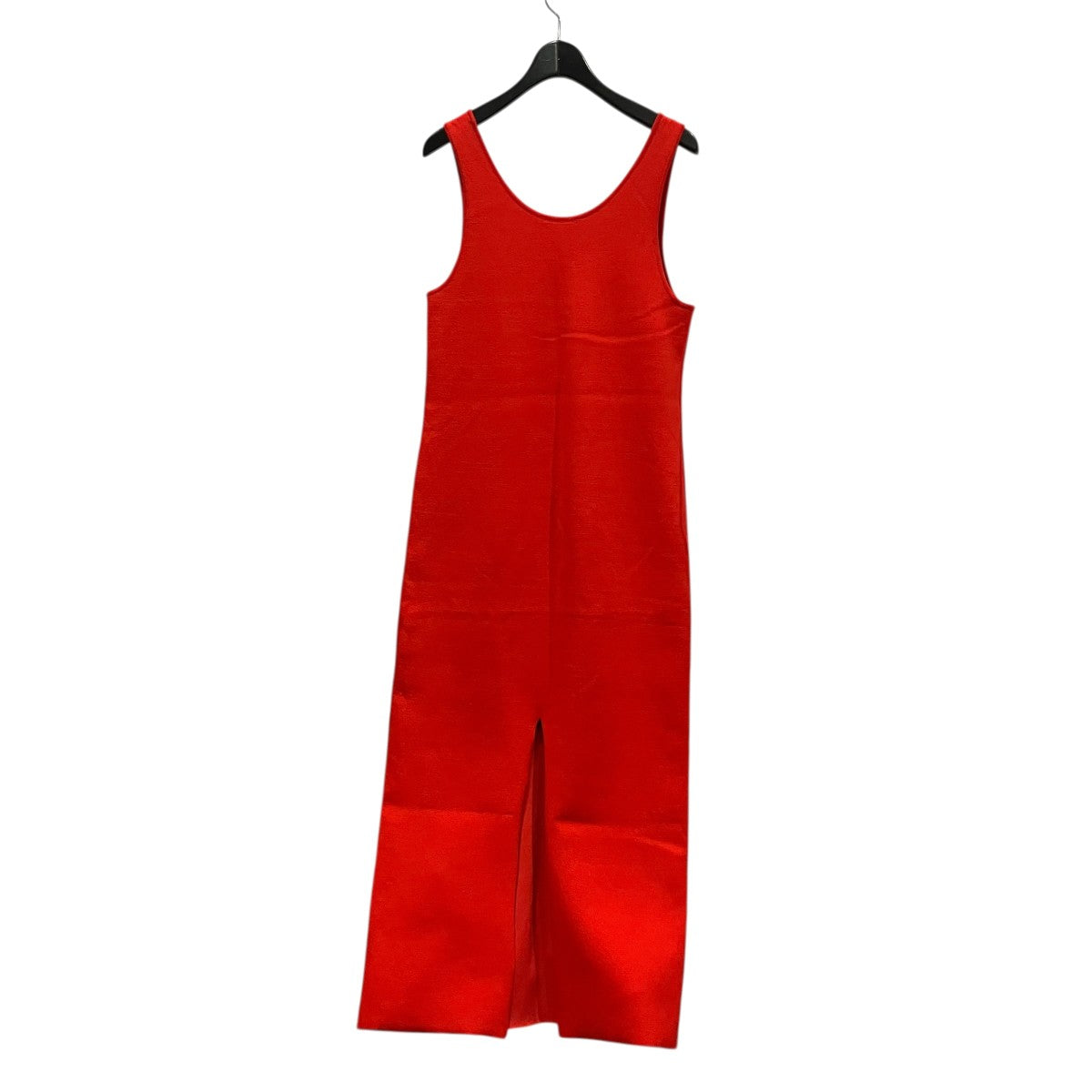 25S COTTON SILK STRETCH DOUBLE FACE KNIT DRESSノースリーブワンピースA25SD03WF