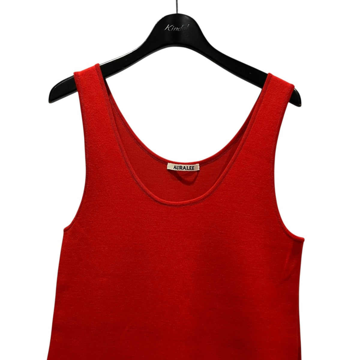 25S COTTON SILK STRETCH DOUBLE FACE KNIT DRESSノースリーブワンピースA25SD03WF