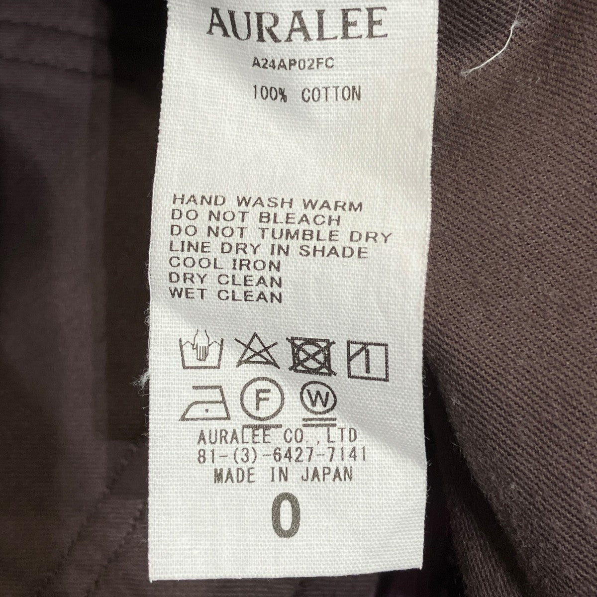 24AWFINX CORDUROY PANTSコーデュロイパンツA24AP02FC