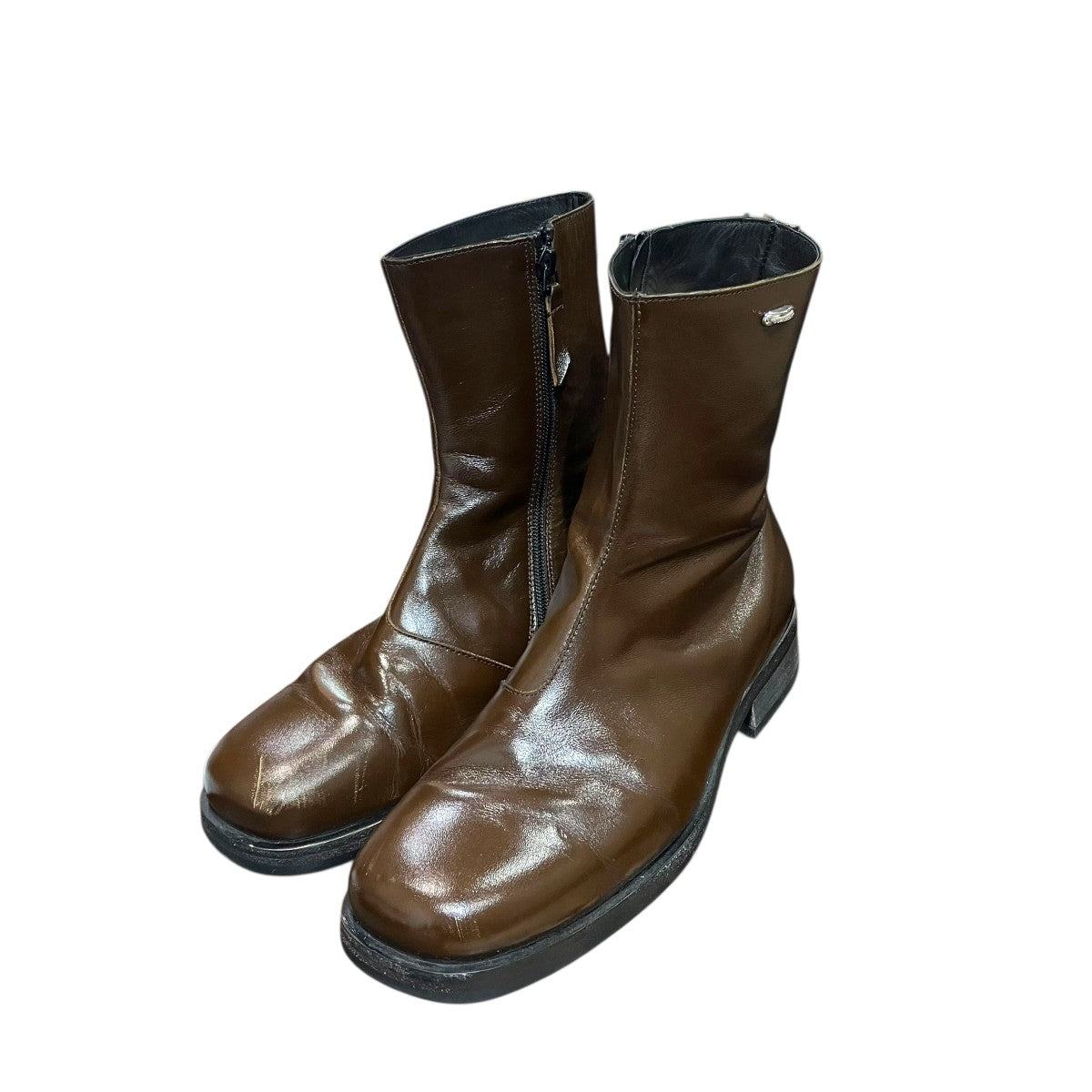 OUR LEGACY CAMION BOOTサイドジップブーツA3207CO 古着・中古-1枚目のアイテム画像