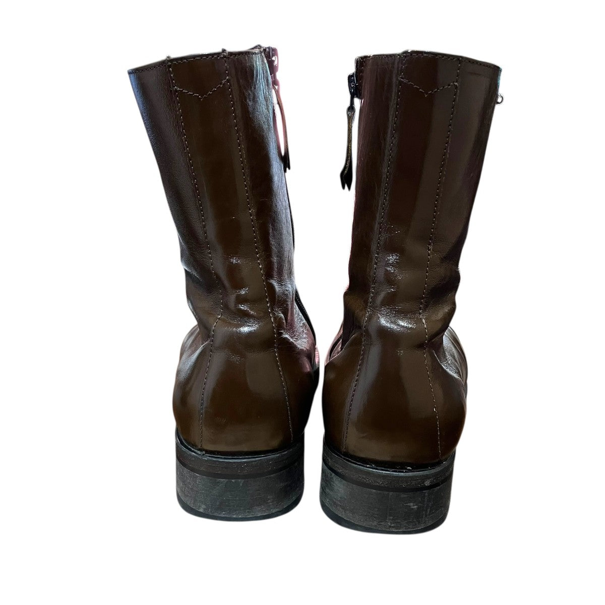 OUR LEGACY CAMION BOOTサイドジップブーツA3207CO 古着・中古-3枚目のアイテム画像