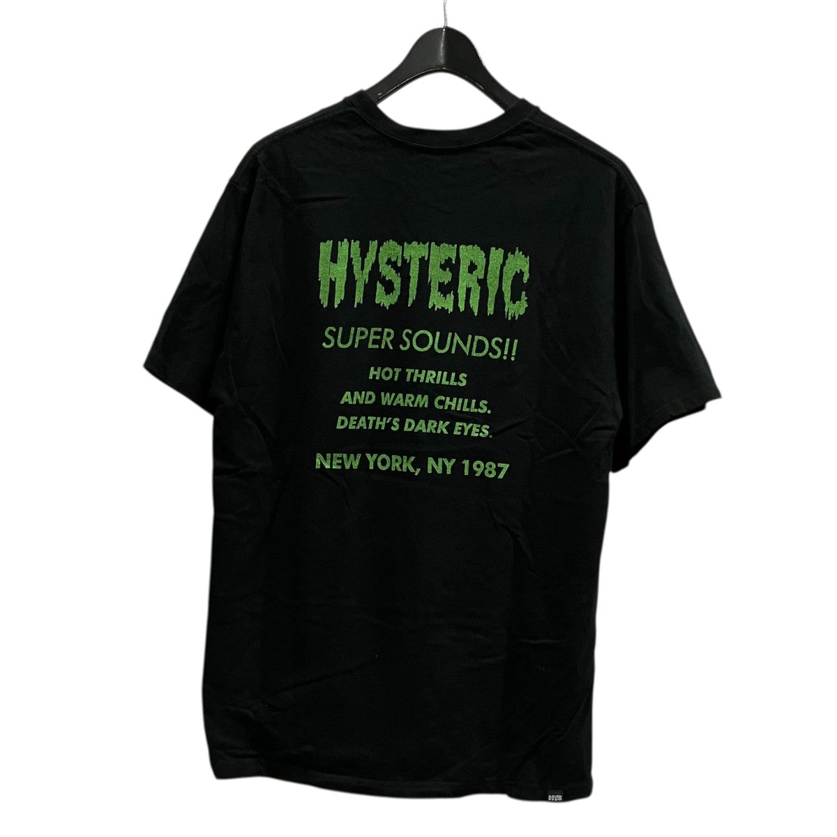 Hysteric Glamour MONDO ROCK TeeプリントTシャツ02233CT05 古着・中古-2枚目のアイテム画像