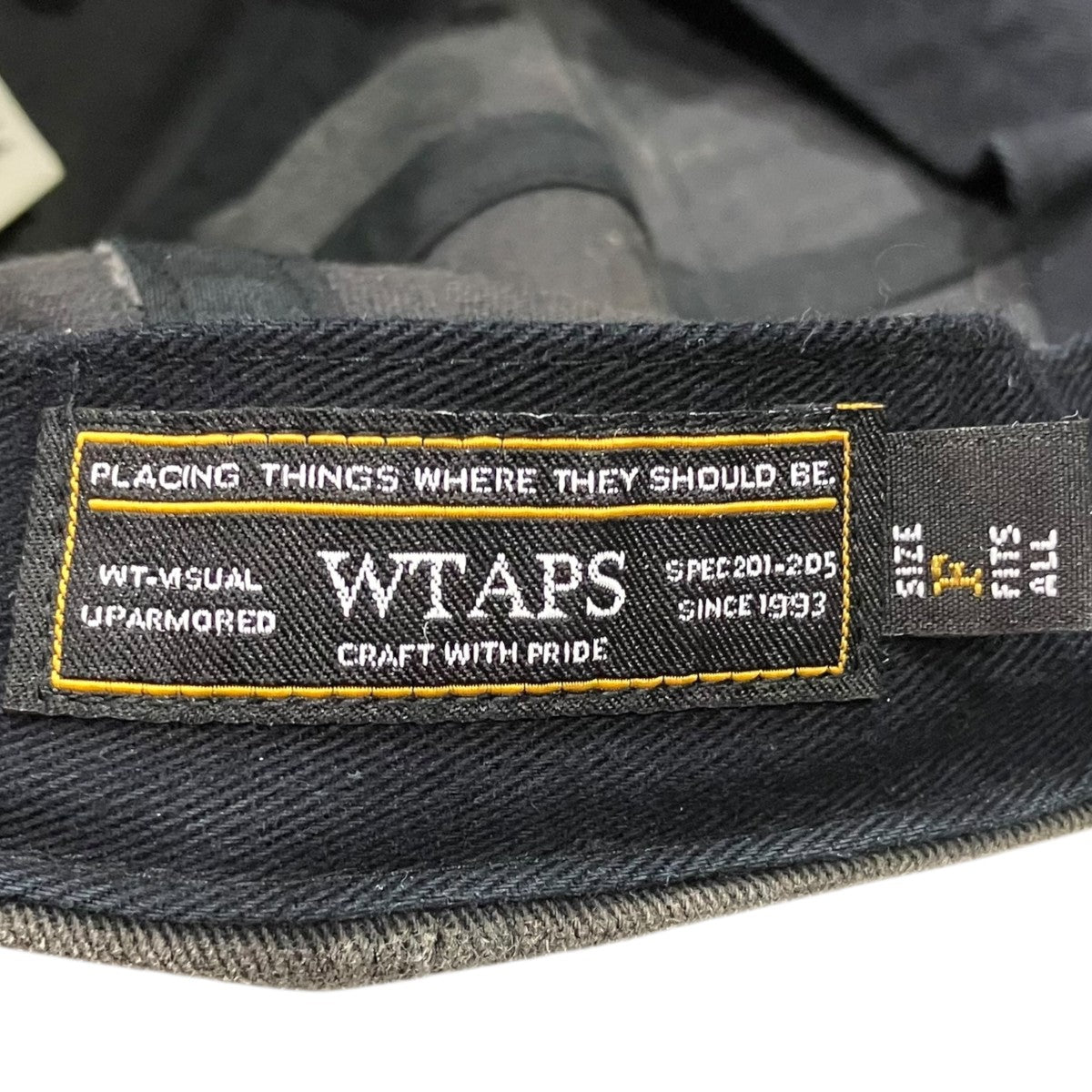 WTAPS キャップ162MYDT-HT09 古着・中古-6枚目のアイテム画像