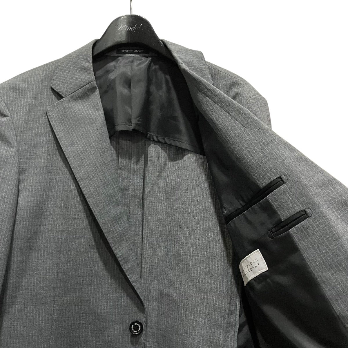 MACKINTOSH PHILOSOPHY TROTTER JACKETテーラードジャケットH1E29-325-07 古着・中古-4枚目のアイテム画像