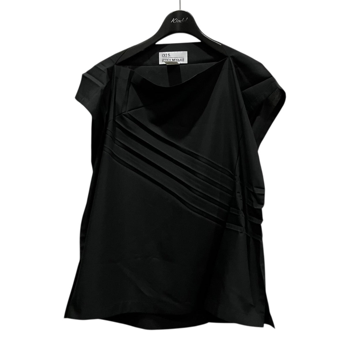 132 5． ISSEY MIYAKE プリーツ加工TシャツIL55FJ914 古着・中古-1枚目のアイテム画像