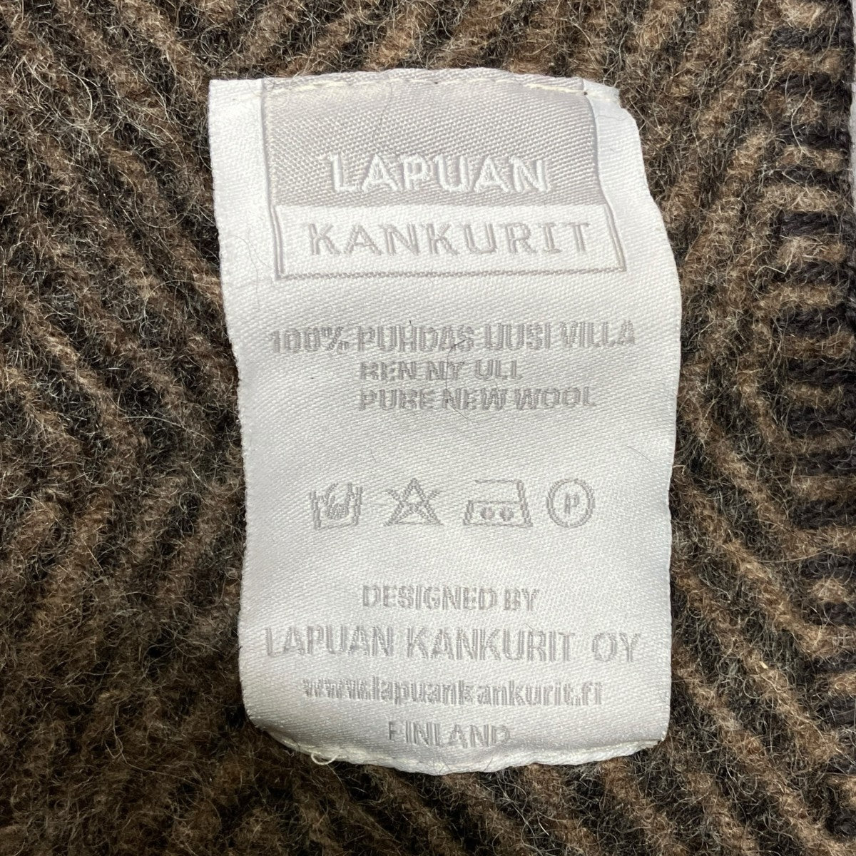 LAPUAN KANKURIT ポケット付きストール 古着・中古-5枚目のアイテム画像