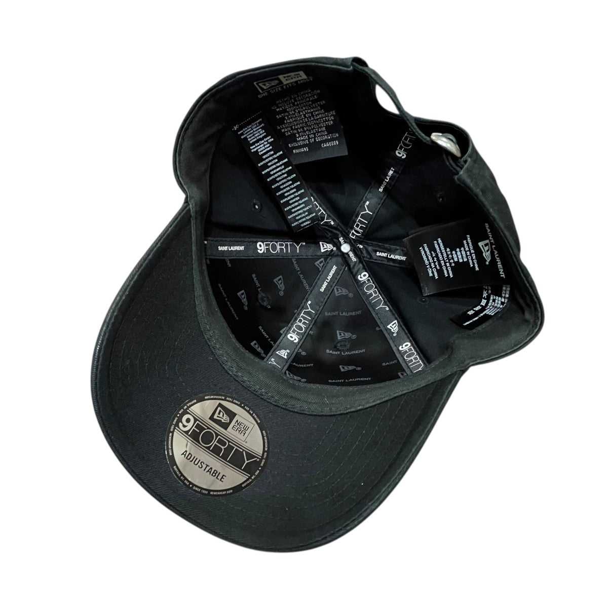 Saint Laurent Paris×New Era キャップ 古着・中古-5枚目のアイテム画像