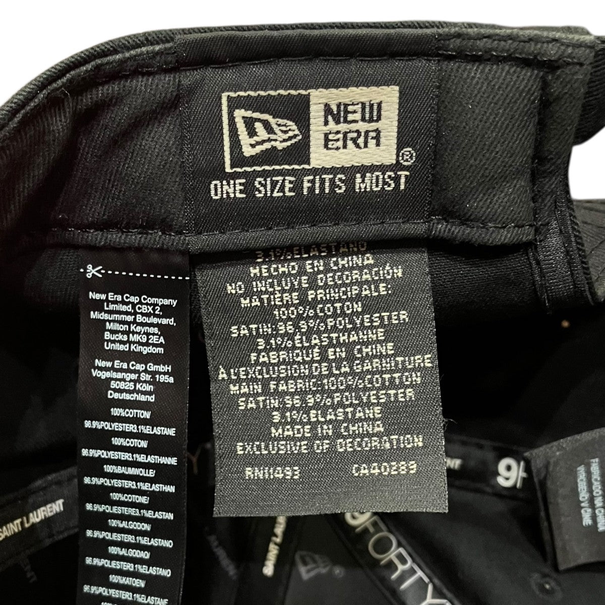 Saint Laurent Paris×New Era キャップ 古着・中古-6枚目のアイテム画像