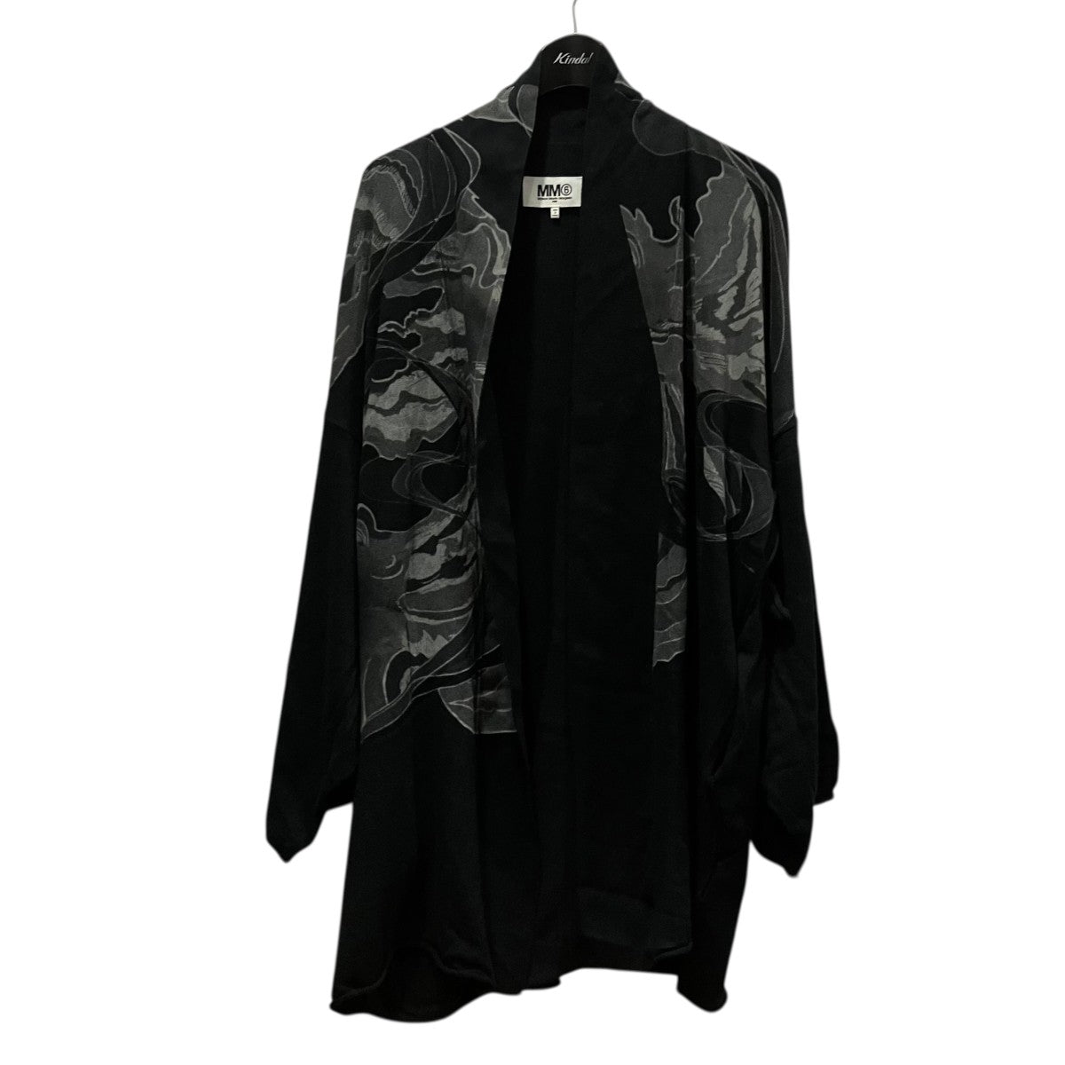 MM6 Maison Margiela プリント法被カーディガンS52HA0016 古着・中古-1枚目のアイテム画像