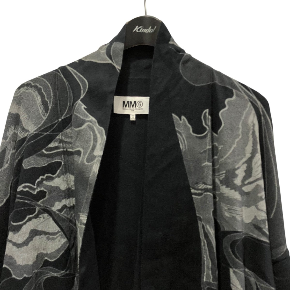 MM6 Maison Margiela プリント法被カーディガンS52HA0016 古着・中古-3枚目のアイテム画像