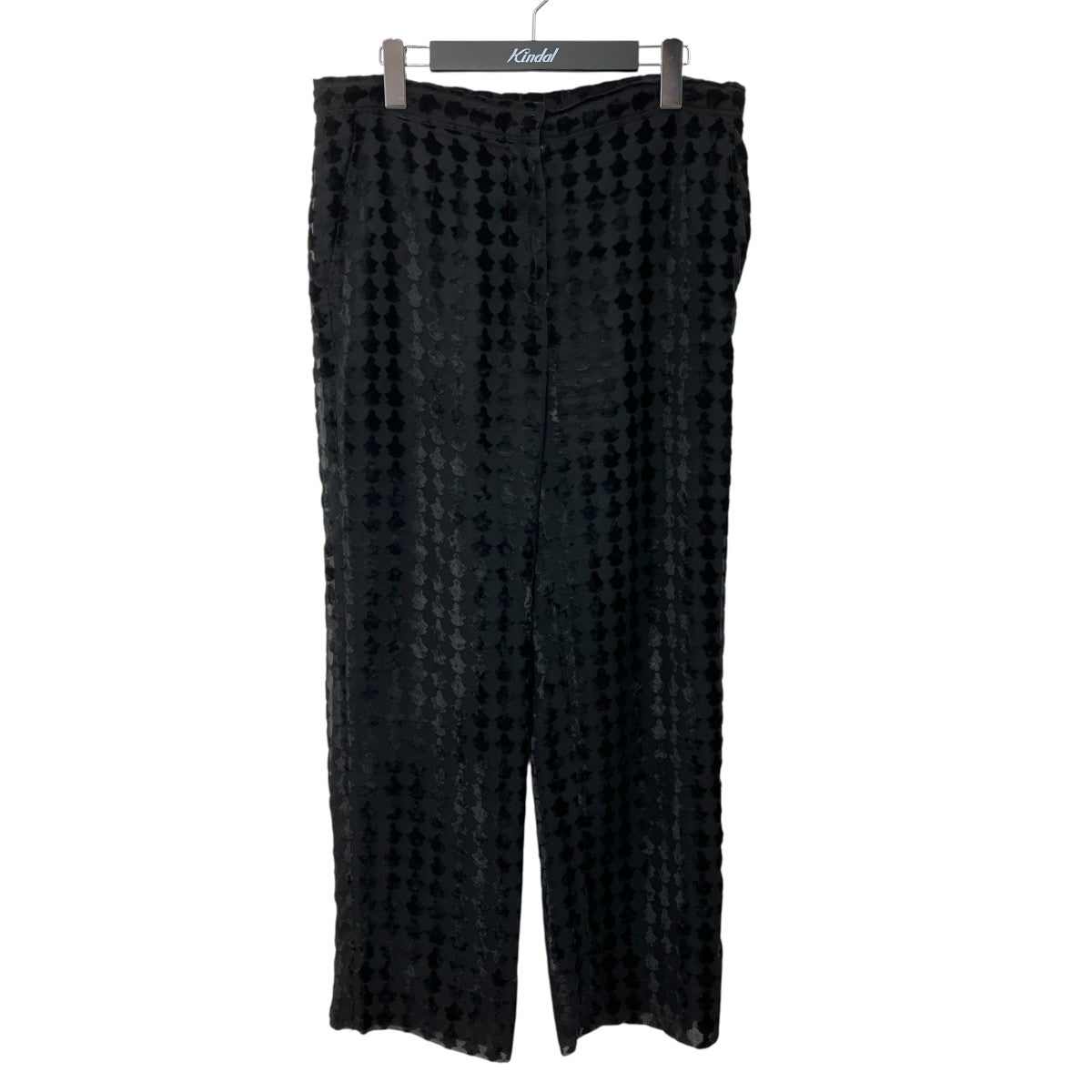 BACCA ブラックオパールストレートパンツ35-04-24-04051 古着・中古-1枚目のアイテム画像