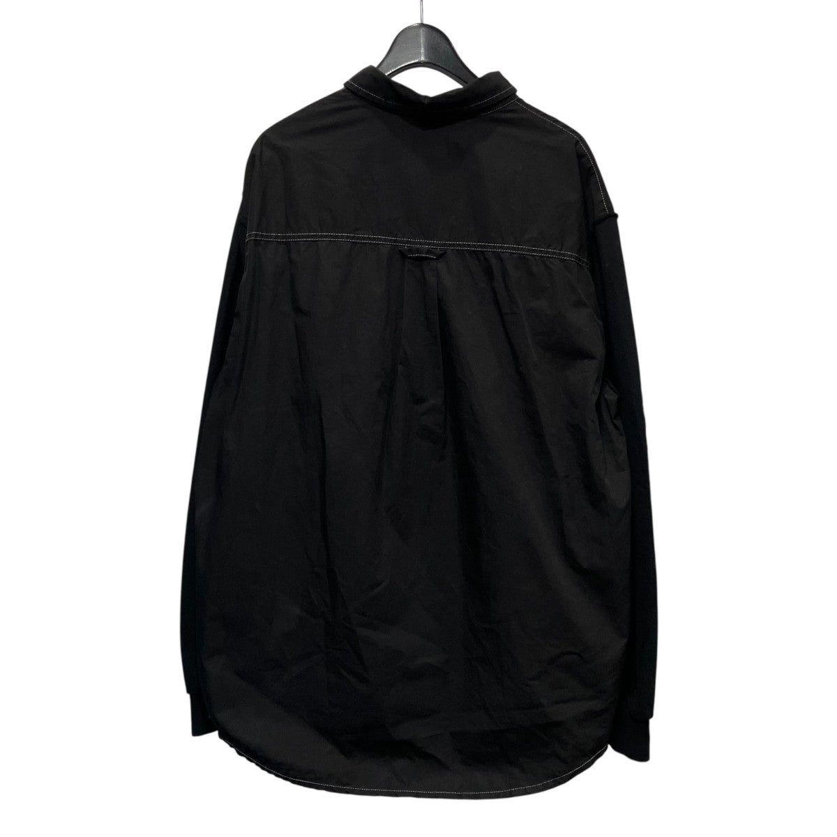 EVISU 対照的なステッチとマルチプリントのリラックスフィットシャツ切替シャツ2ESHTM4SL8017RXCT 古着・中古-2枚目のアイテム画像