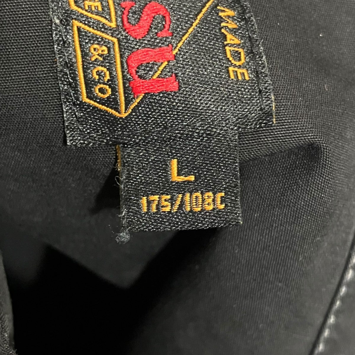 EVISU 対照的なステッチとマルチプリントのリラックスフィットシャツ切替シャツ2ESHTM4SL8017RXCT 古着・中古-5枚目のアイテム画像