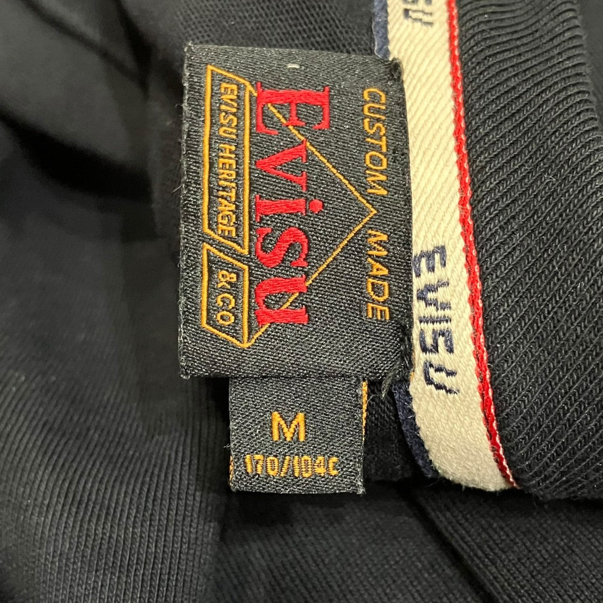 EVISU カモメ刺繍Tシャツ2ESHTM4TS7072RXCT 古着・中古-5枚目のアイテム画像