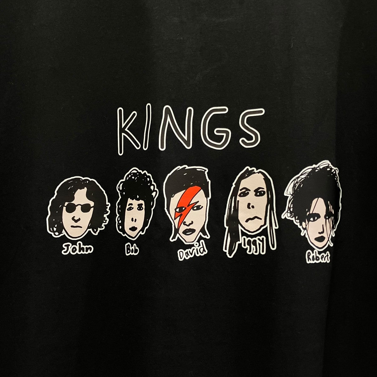 BLACK SCORE KINGSプリントTシャツ 古着・中古-4枚目のアイテム画像