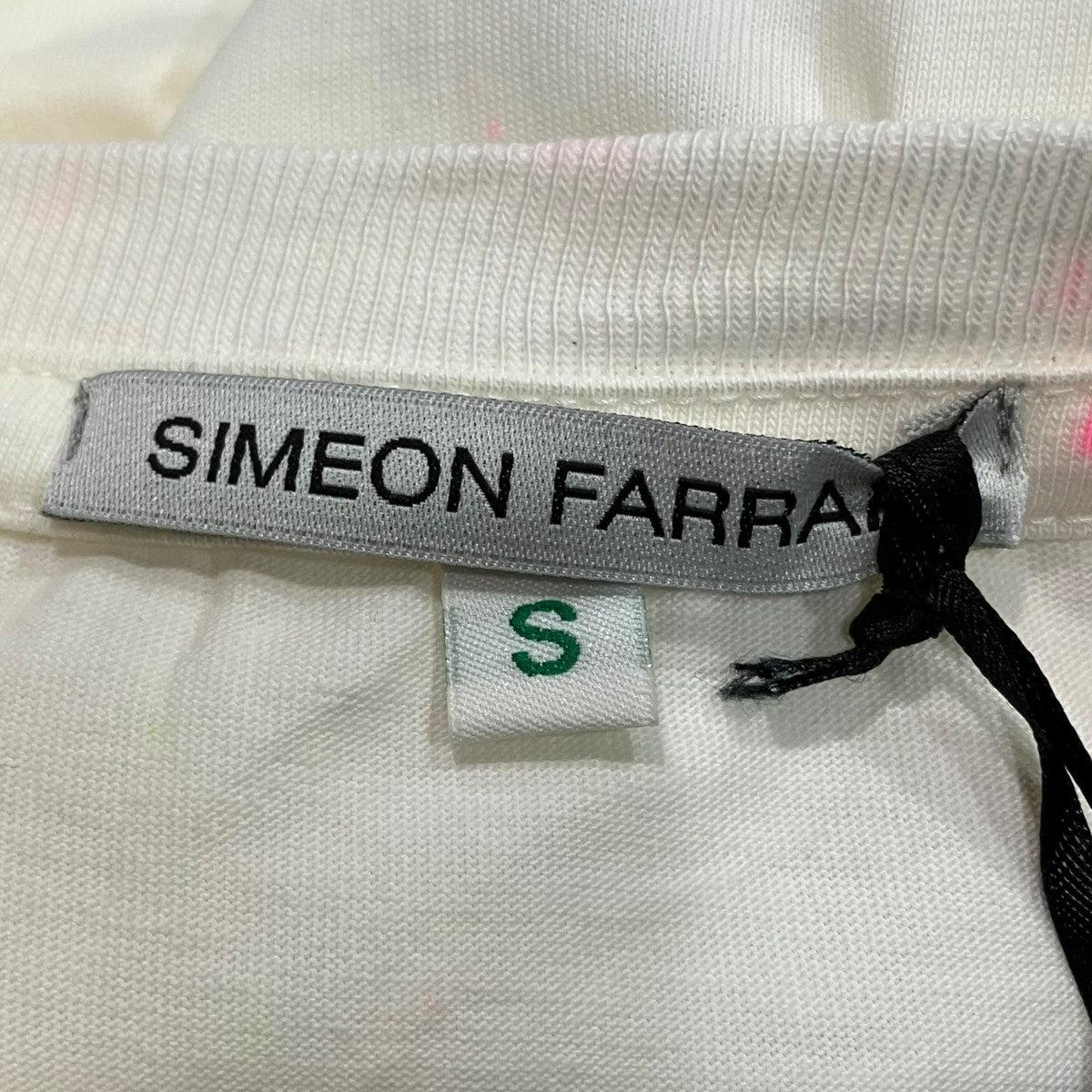 SIMEON FARRAR 総柄プリントTシャツ 古着・中古-5枚目のアイテム画像