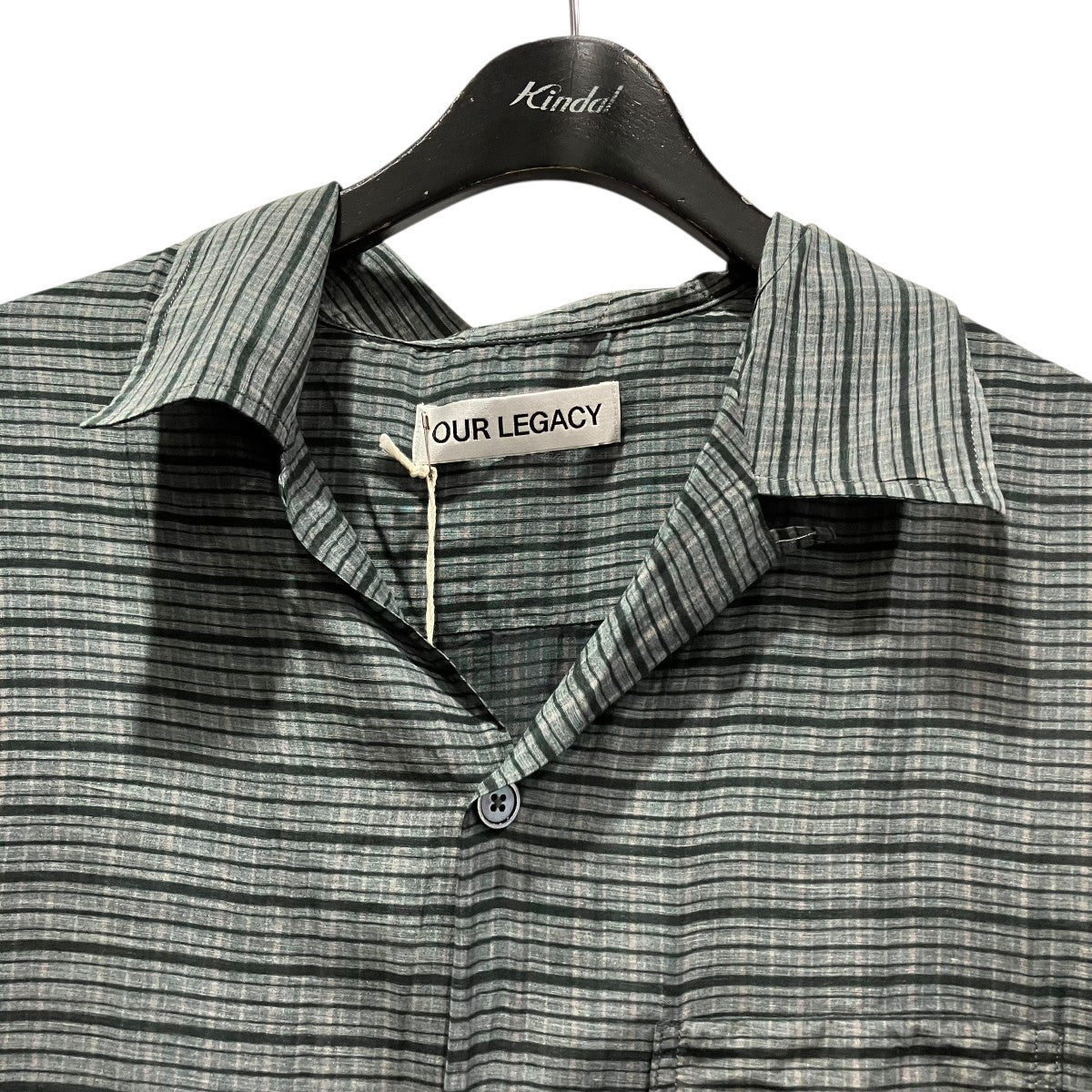 OUR LEGACY HEUSEN SHIRT SHORTSLEEVE半袖シャツM2252HP 古着・中古-3枚目のアイテム画像