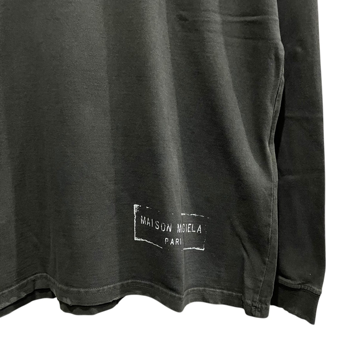 Maison Margiela 25SSスタンプロゴプリント長袖TシャツS51GC0535 古着・中古-5枚目のアイテム画像