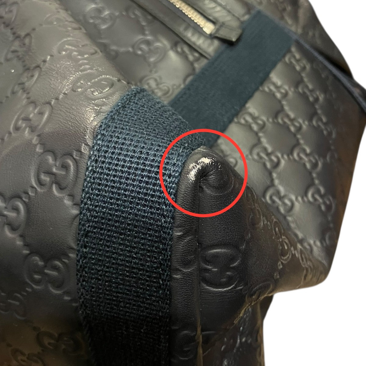 GUCCI グッチシマバックパック 古着・中古-6枚目のアイテム画像