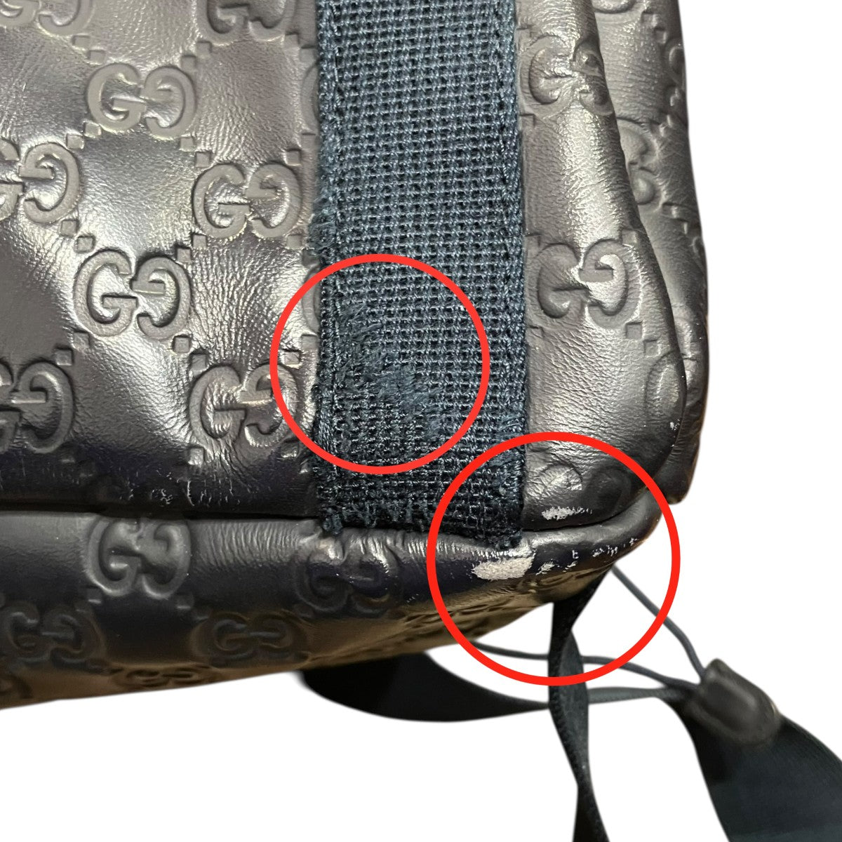 GUCCI グッチシマバックパック 古着・中古-7枚目のアイテム画像