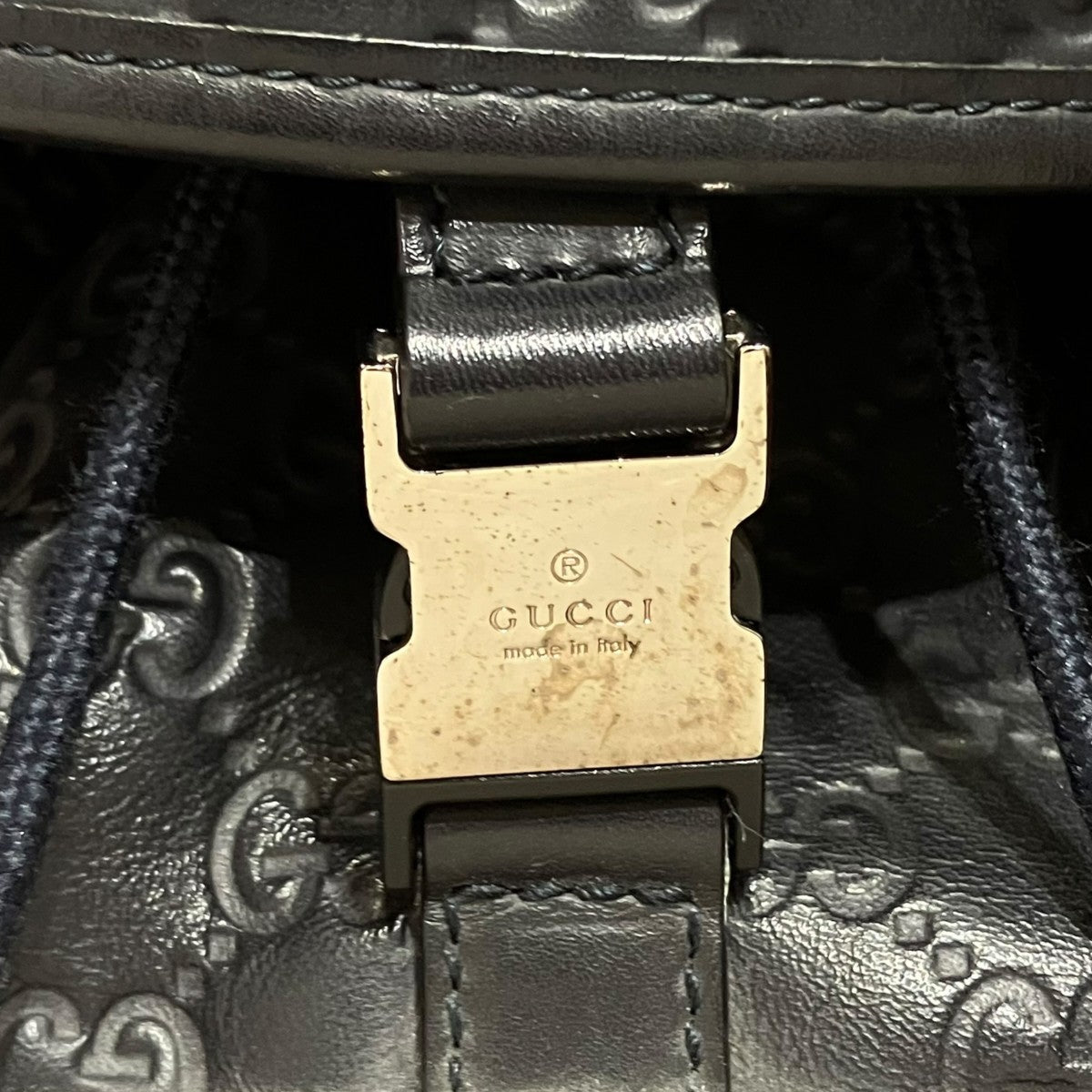 GUCCI グッチシマバックパック 古着・中古-8枚目のアイテム画像