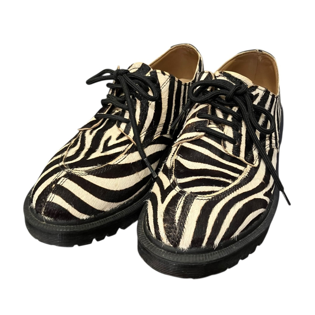 Split Toe 5-Eye Zebraハラコシューズ