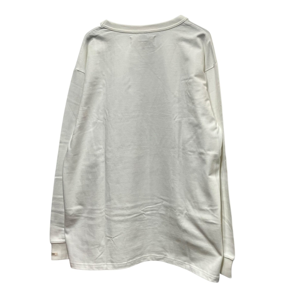 プリント長袖Tシャツ