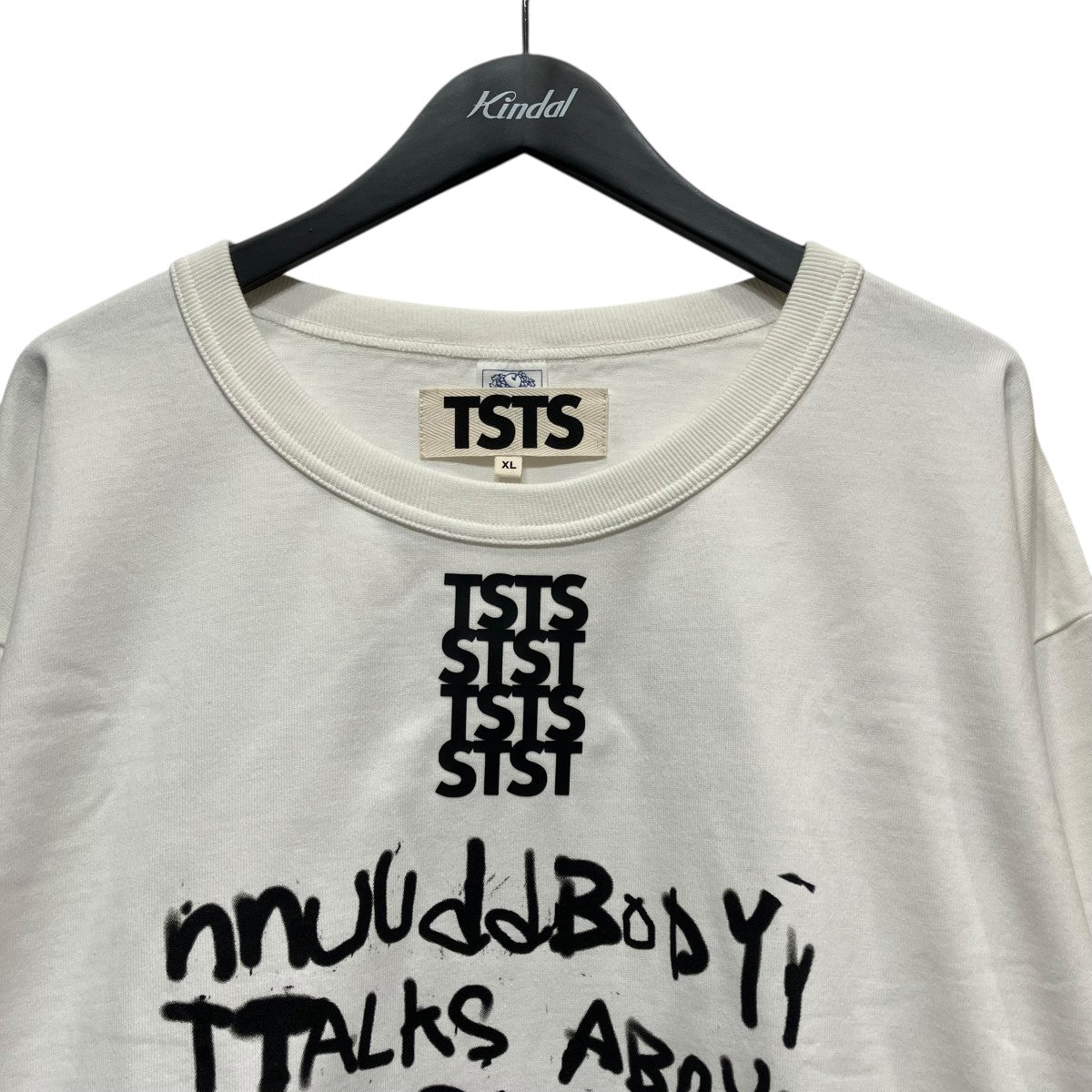 プリント長袖Tシャツ