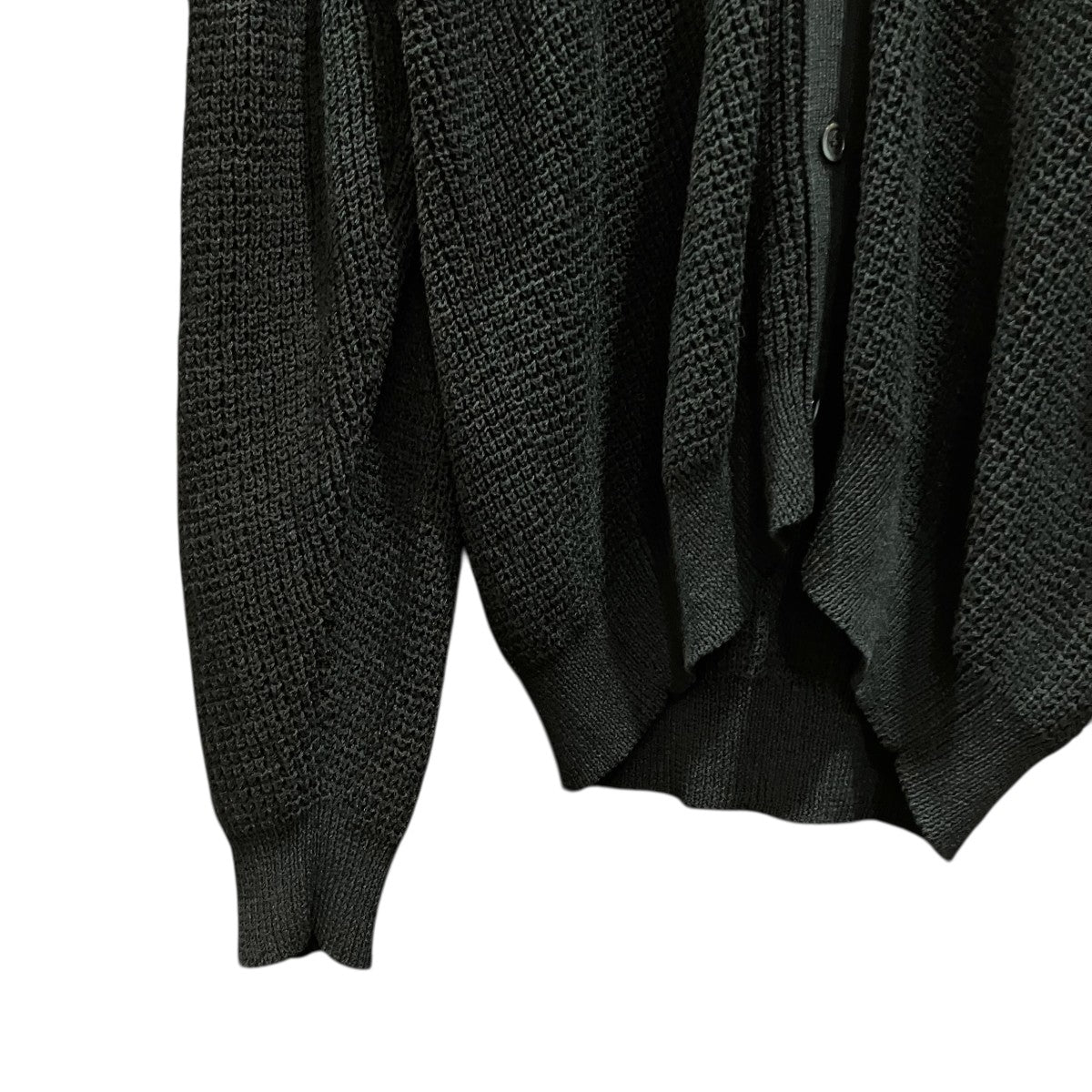 Graphpaper Linen SOLOTEX Knit CardiganリネンニットカーディガンGU241-80207 古着・中古-4枚目のアイテム画像