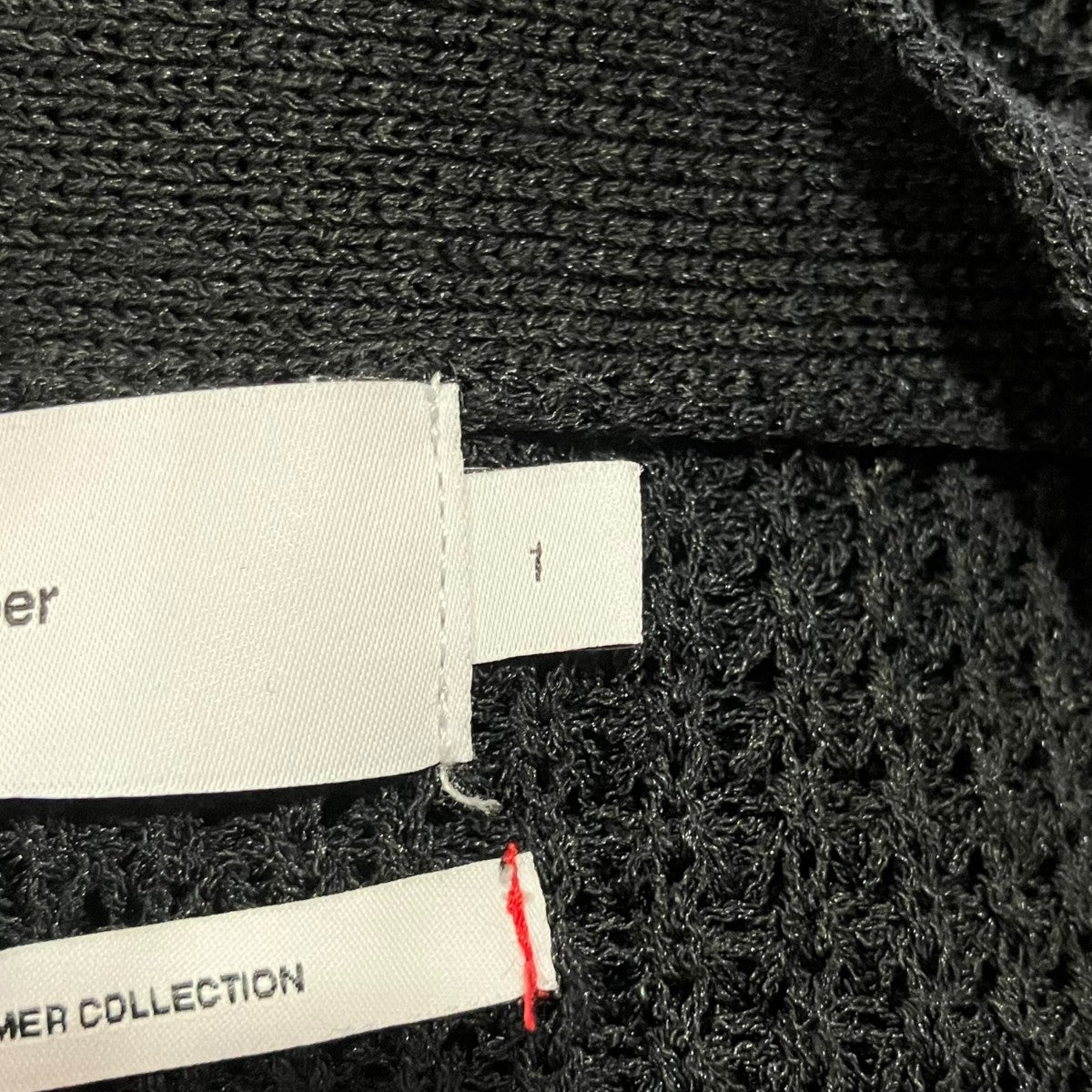 Graphpaper Linen SOLOTEX Knit CardiganリネンニットカーディガンGU241-80207 古着・中古-5枚目のアイテム画像