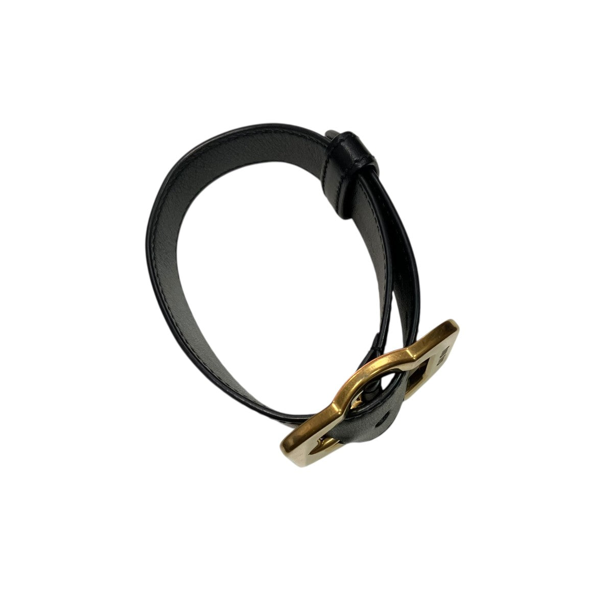 MIU MIU レザーベルトブレスレット 古着・中古-3枚目のアイテム画像