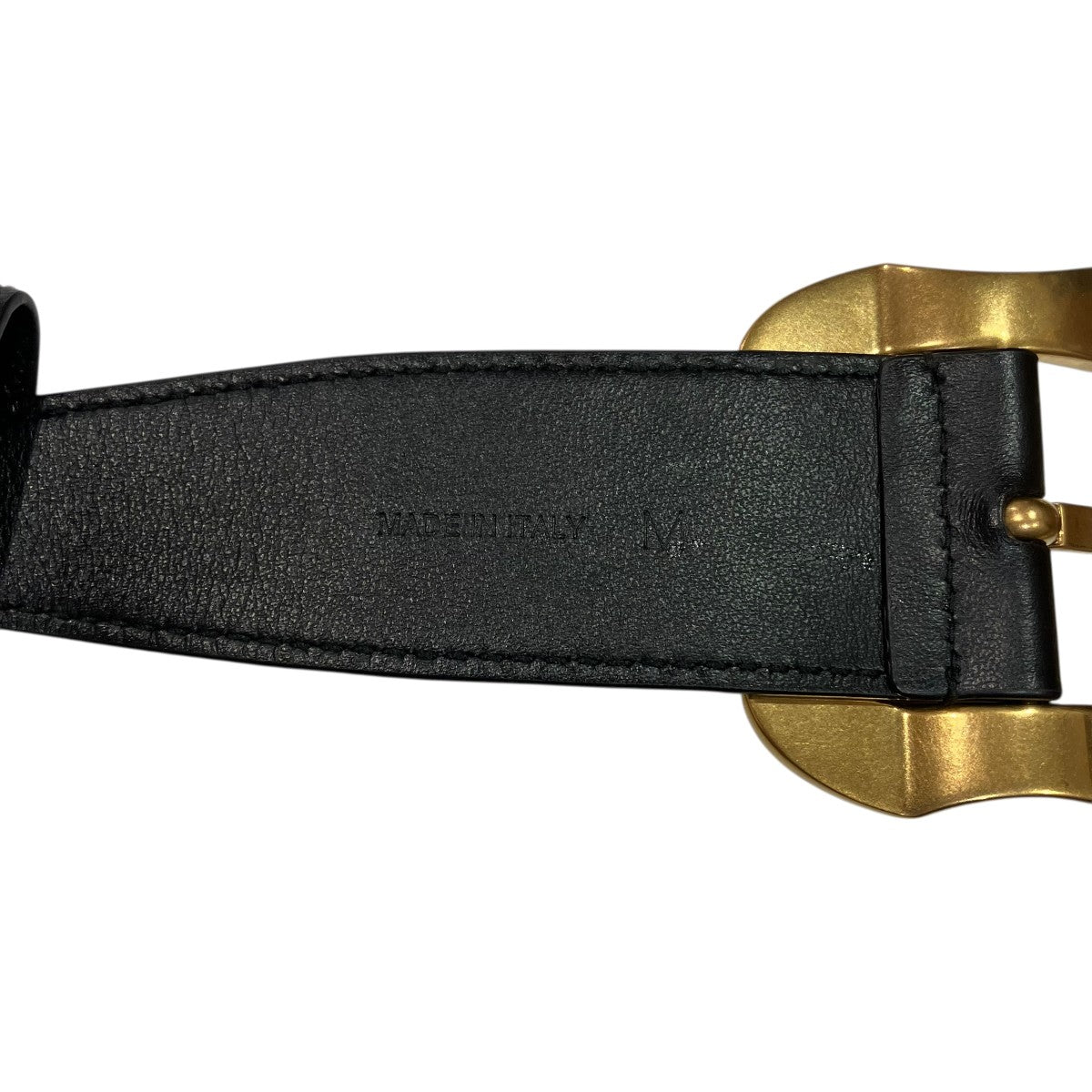 MIU MIU レザーベルトブレスレット 古着・中古-6枚目のアイテム画像