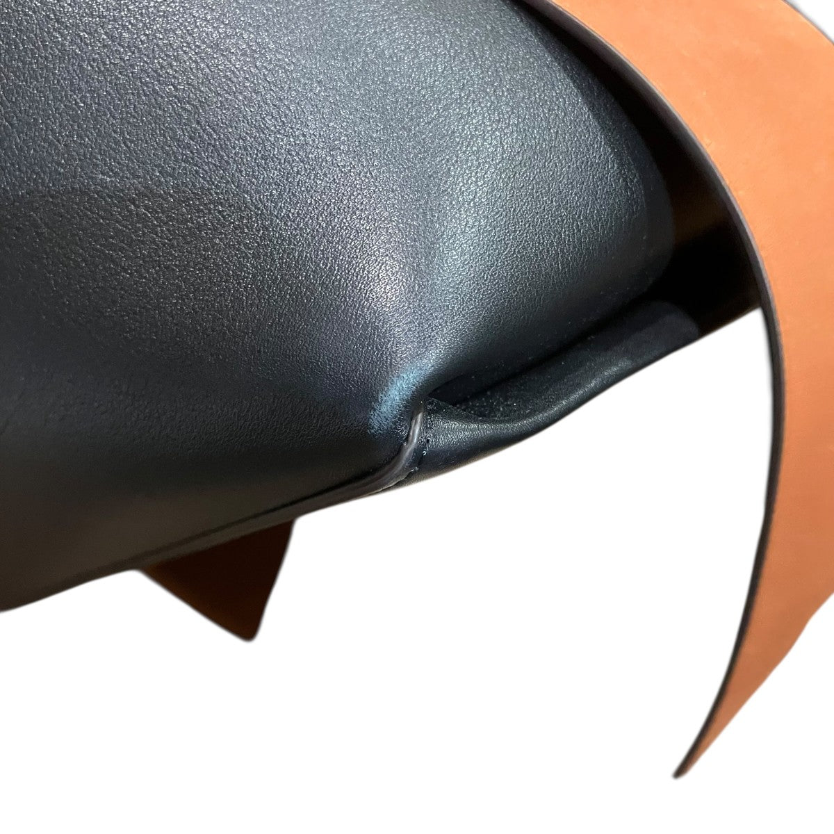JIL SANDER Twisted Leather Hobo Bagレザーツイステッドレザートップハンドルバッグ 古着・中古-8枚目のアイテム画像