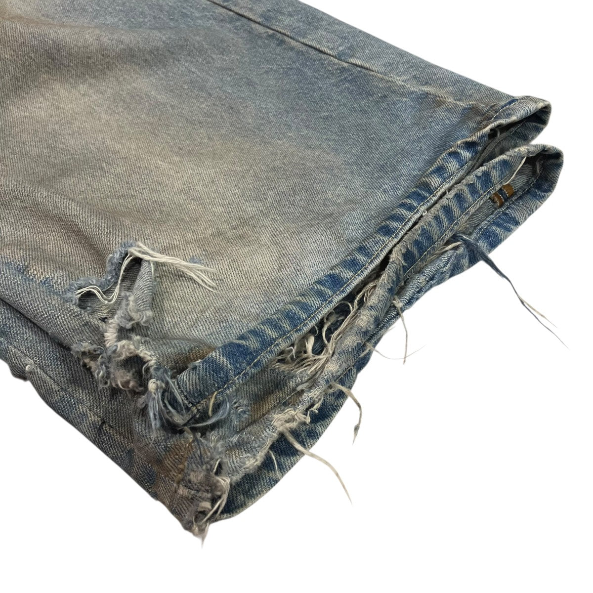lildenimjean ダメージ加工ワイドプリントデニムパンツ004LDJ24130-K2 古着・中古-4枚目のアイテム画像