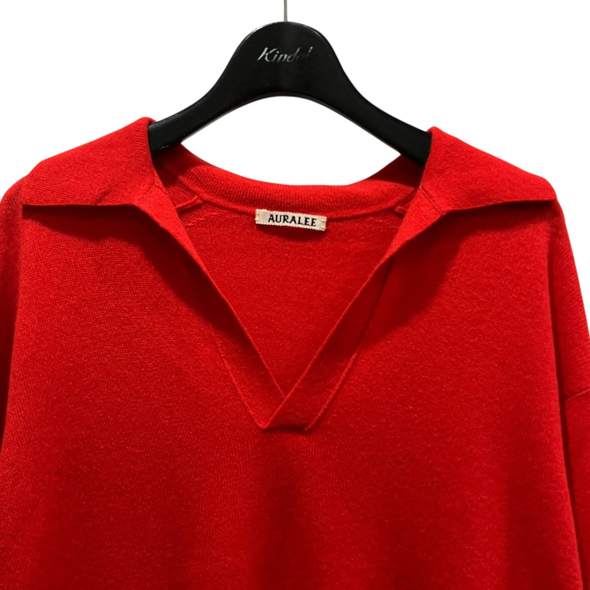 24SSSUPER FINE CASHMERE SILK KNIT SKIPPER POLOスキッパーニットA24SP04SC