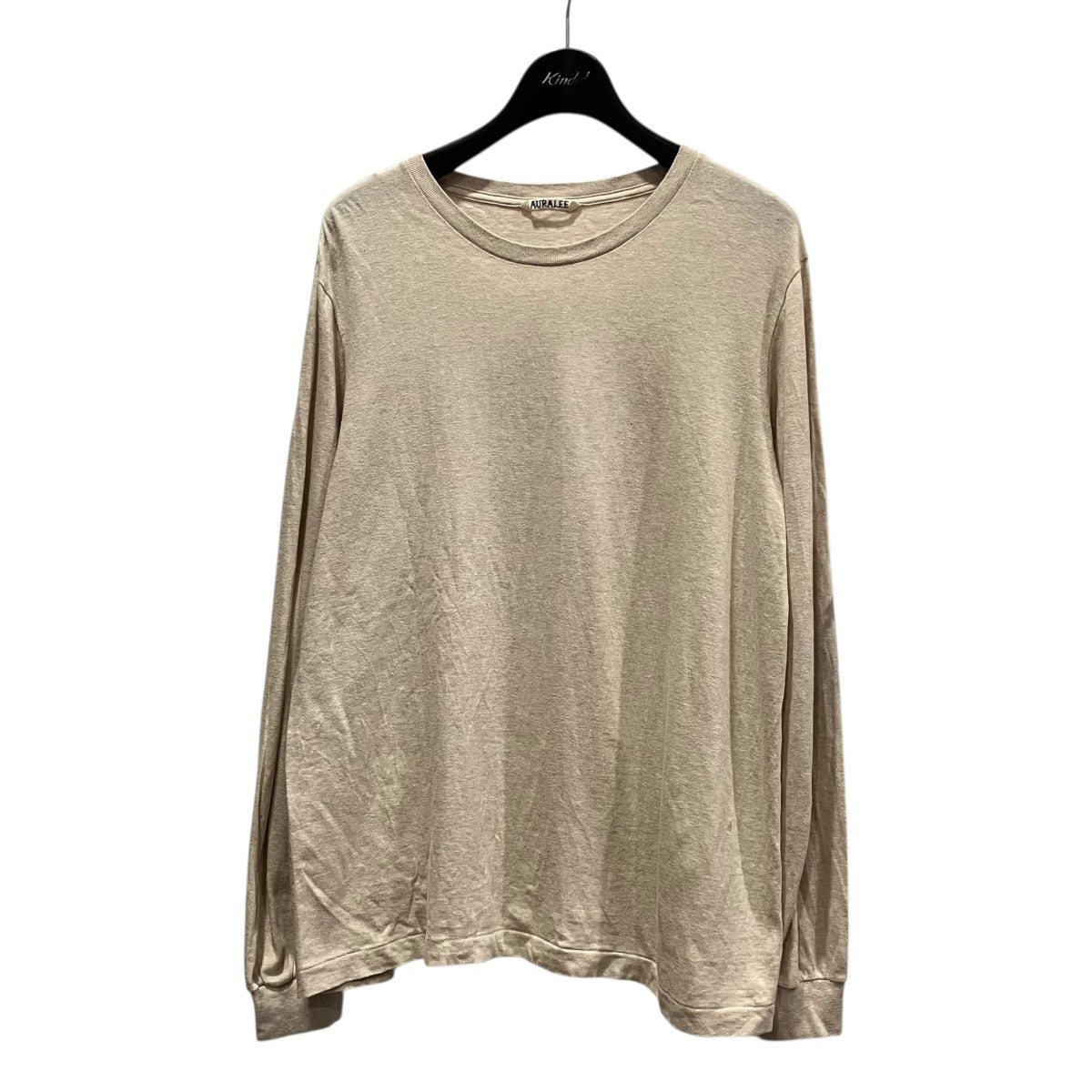 AURALEE SEAMLESS L S TEE A00T05ST長袖TシャツA00T05ST 古着・中古-1枚目のアイテム画像