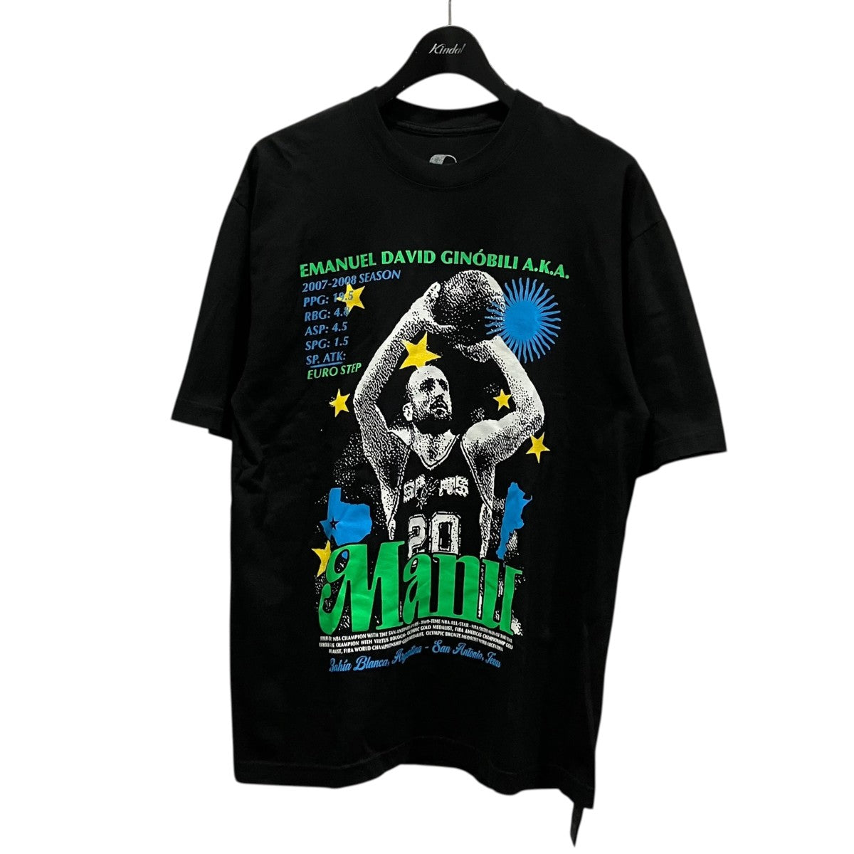 25SSMANU TEEプリントTシャツ