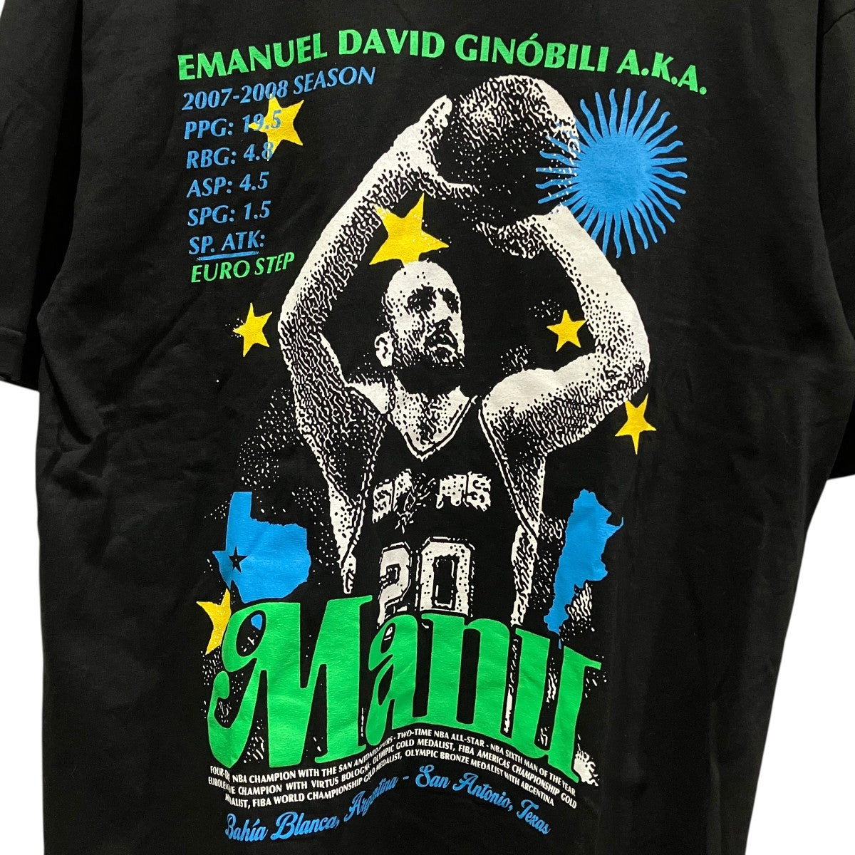 25SSMANU TEEプリントTシャツ