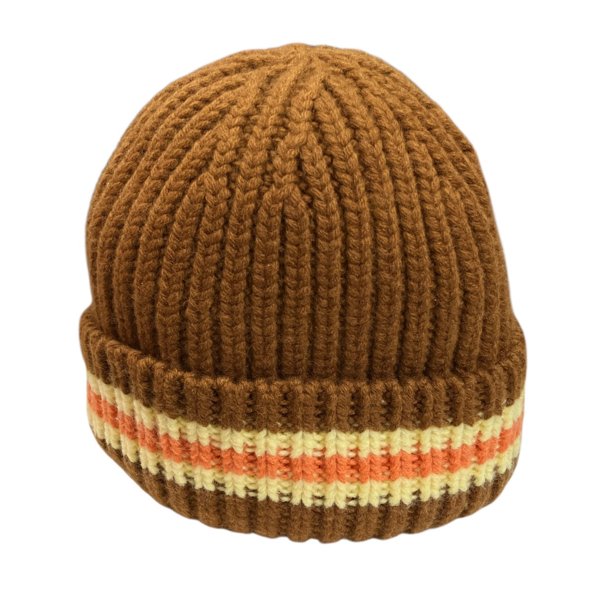 25AWStriped Wool Beanieニットキャップ ビーニー