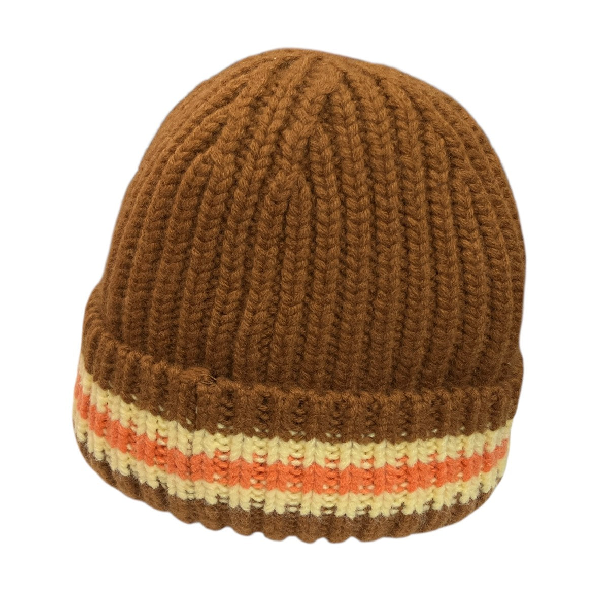 25AWStriped Wool Beanieニットキャップ ビーニー
