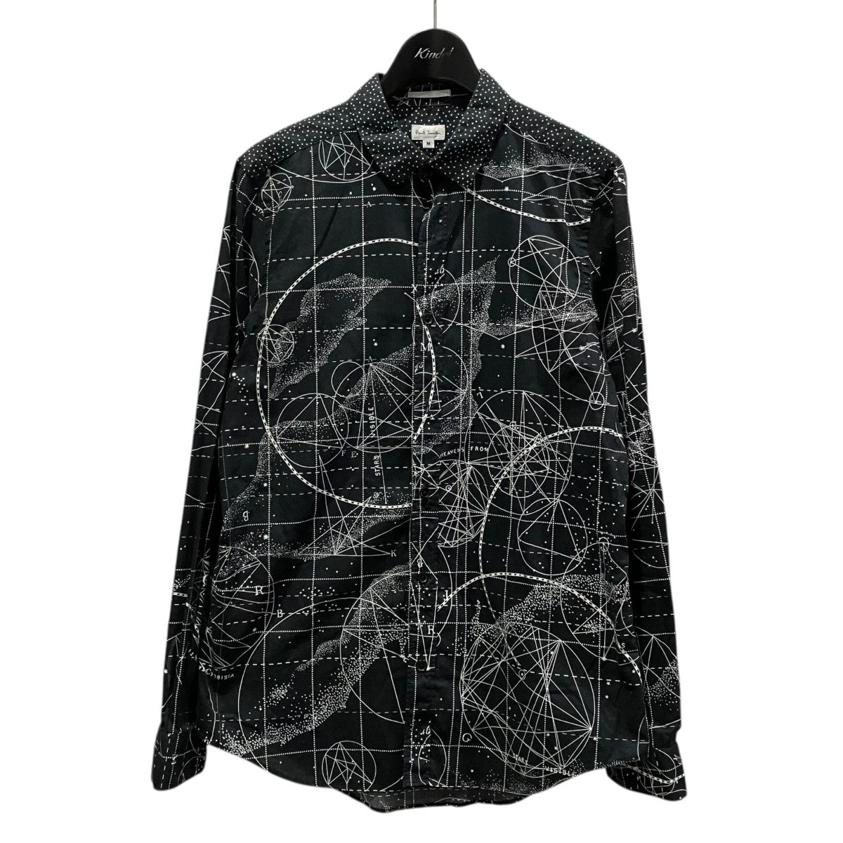 Paul Smith 総柄シャツ007L 古着・中古-1枚目のアイテム画像