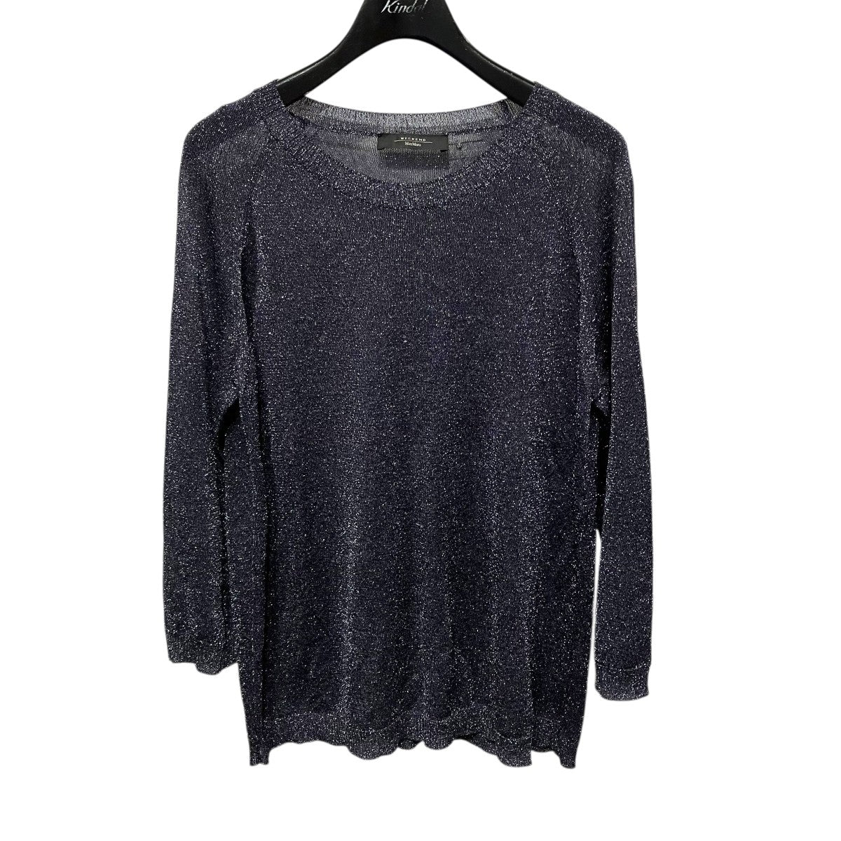 MAX MARA WEEK END LINE ラメニット 古着・中古-1枚目のアイテム画像