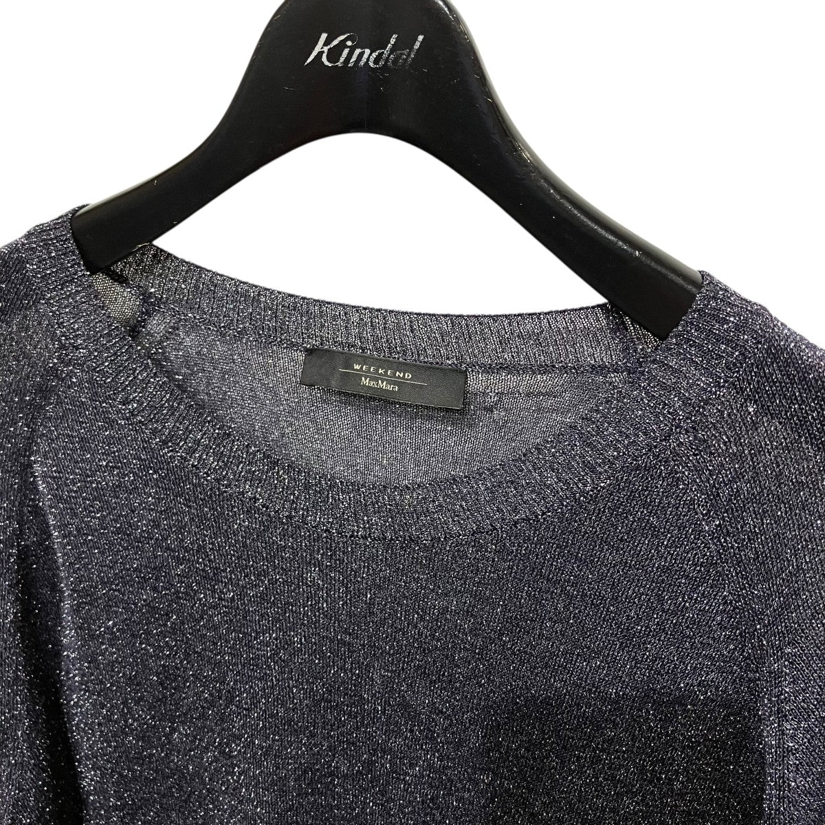 MAX MARA WEEK END LINE ラメニット 古着・中古-3枚目のアイテム画像