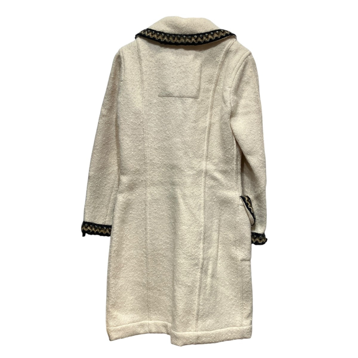 CHANEL パイピングジップコートP29214V14904 古着・中古-2枚目のアイテム画像